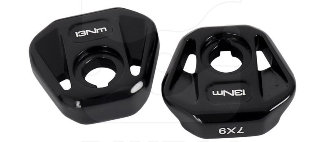 PRO Replacement Clamp for Oversized Saddle Rails 7x9mm - Black