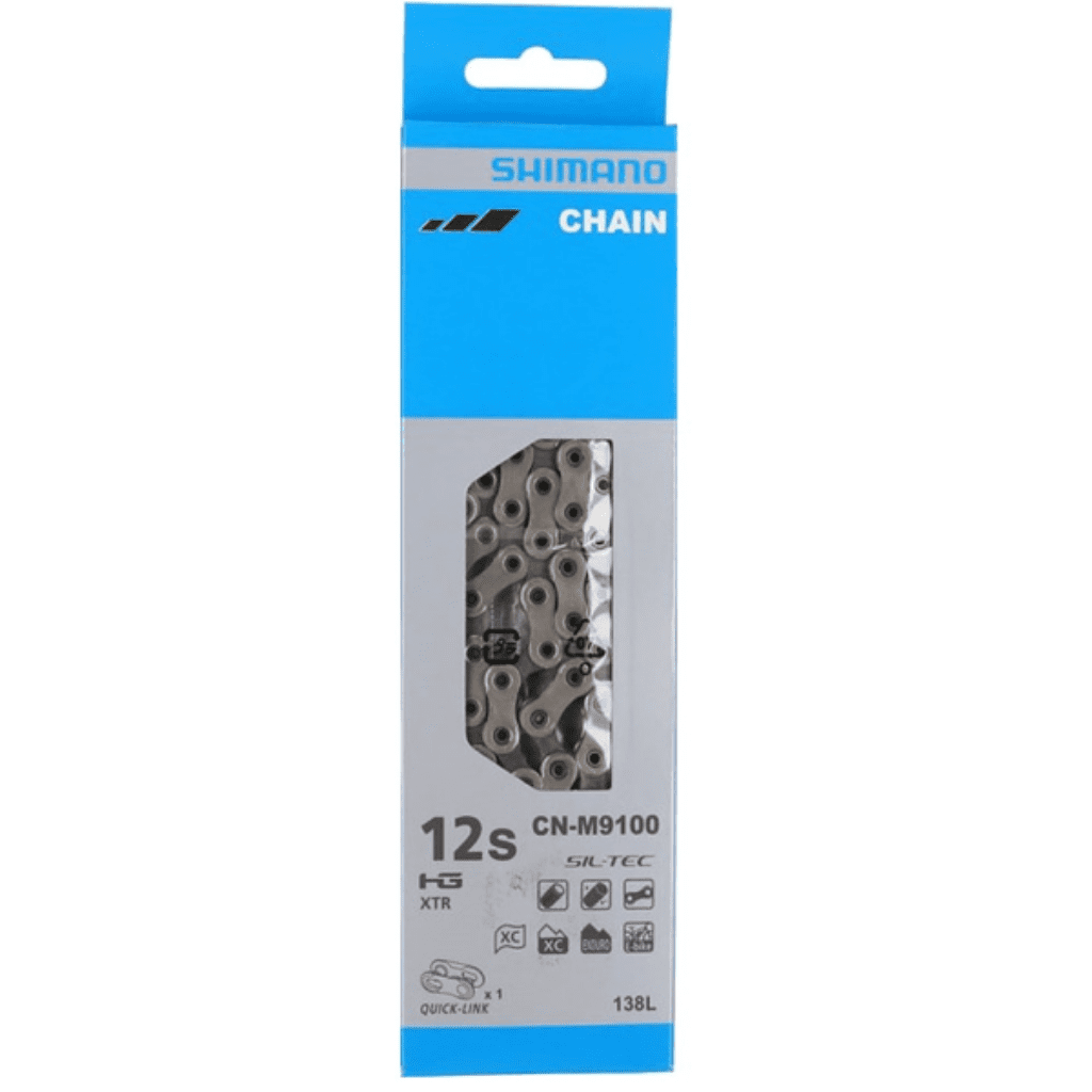 Shimano 12 speed chain CN-M9100 XTR/Dura Ace HG+ 126L, SIL-TEC
