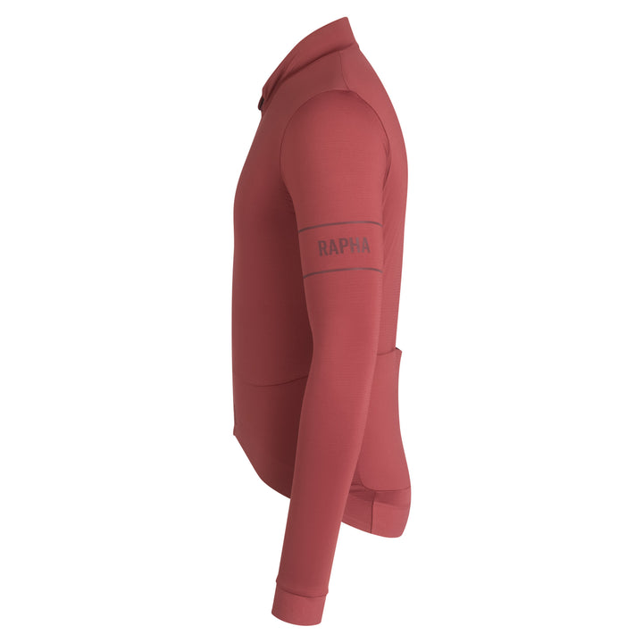 Rapha MEN'S PRO TEAM LONG SLEEVE THERMAL JERSEY - RUST