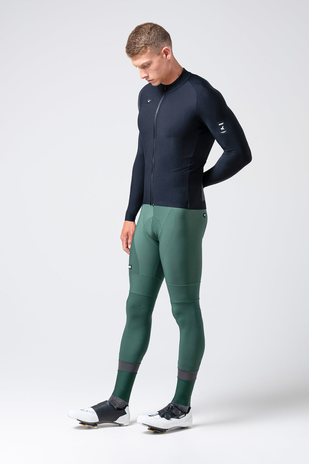 Gobik Pacer Solid 2.0 Long Sleeve Jersey Jasper - front
