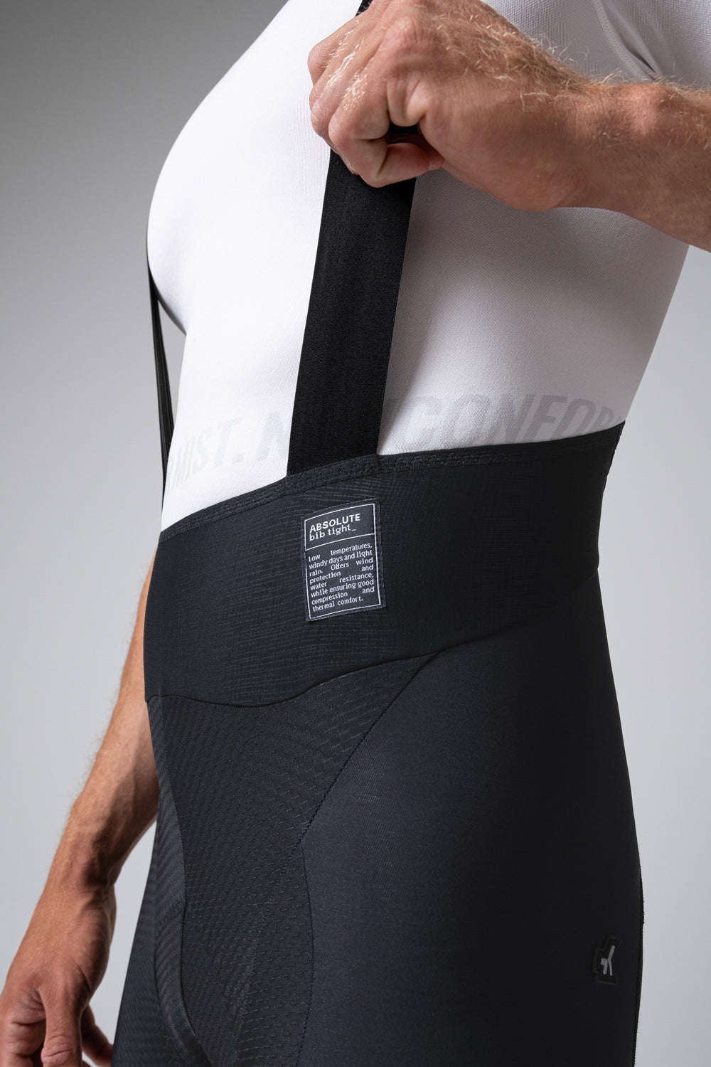Gobik Absolute 7.0 K10 Bib Tights Black - front
