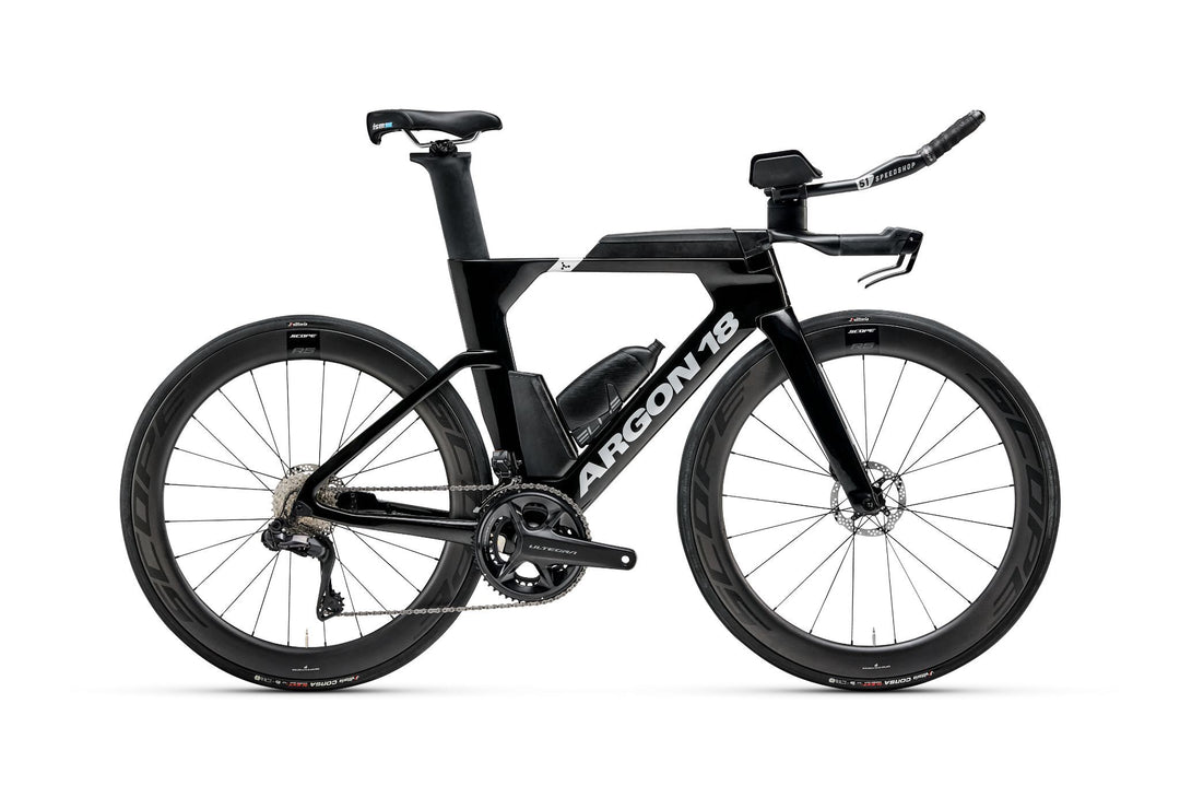 Argon 18 E117, Black Stealth, Shimano Ultegra Di2