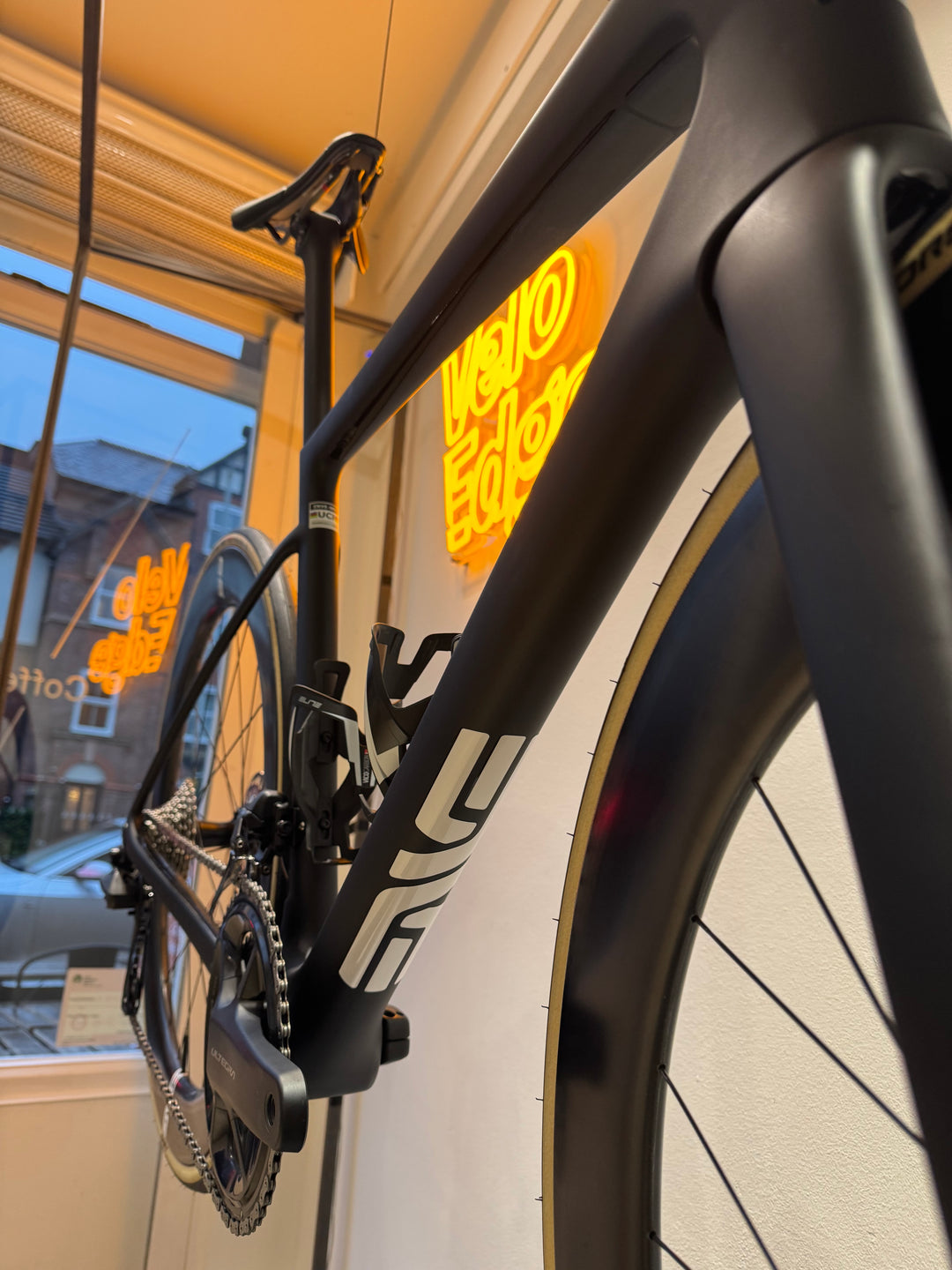 ENVE MELEE Frameset 2024 with Custom White Decals