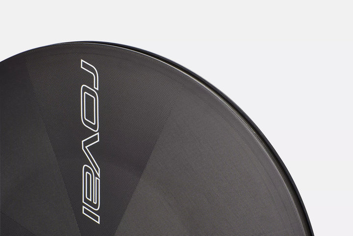 Roval 321 Disc Brake rear wheel in Carbon/Gloss White, view 2