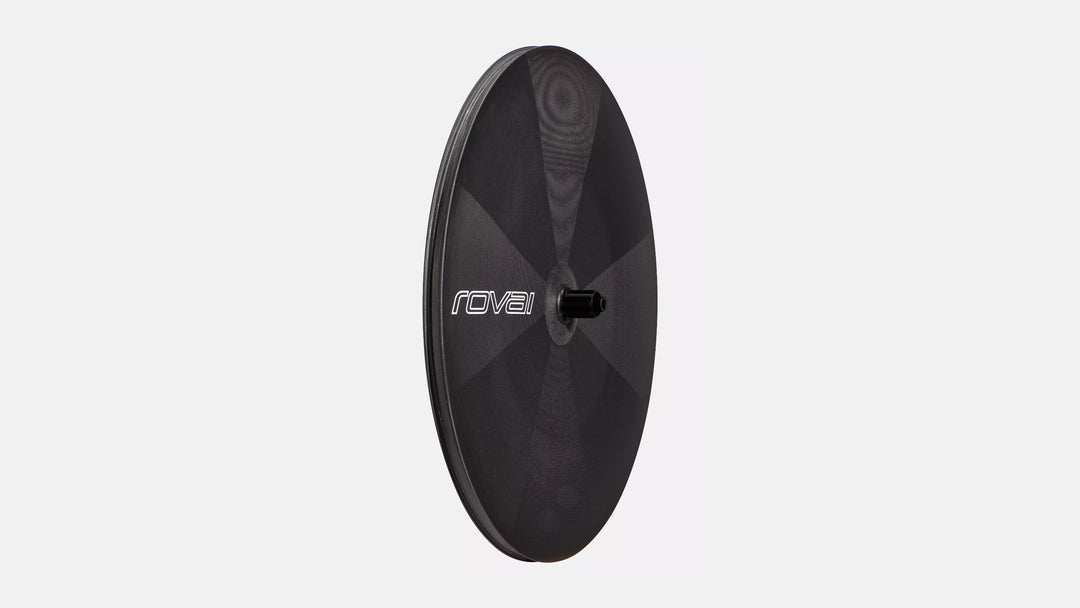 Roval 321 carbon disc brake rear wheel in Carbon/Gloss White, product view