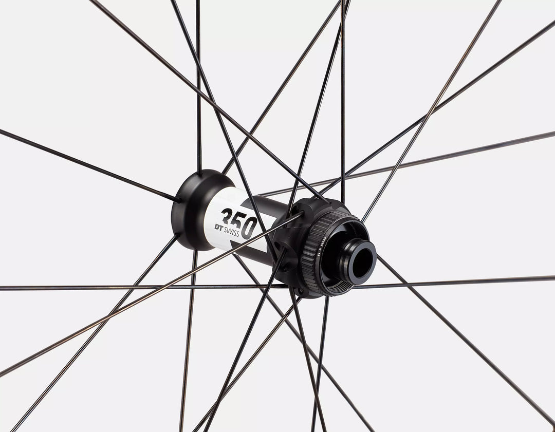 Roval Alpinist CL II carbon clincher wheel in Satin Carbon/Satin Black, view 4