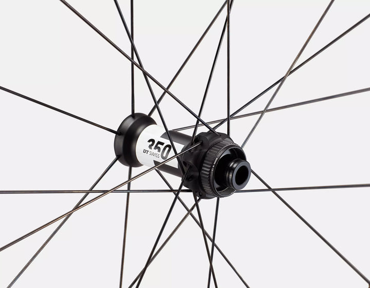 Roval Alpinist CL II carbon clincher wheel in Satin Carbon/Satin Black, view 4