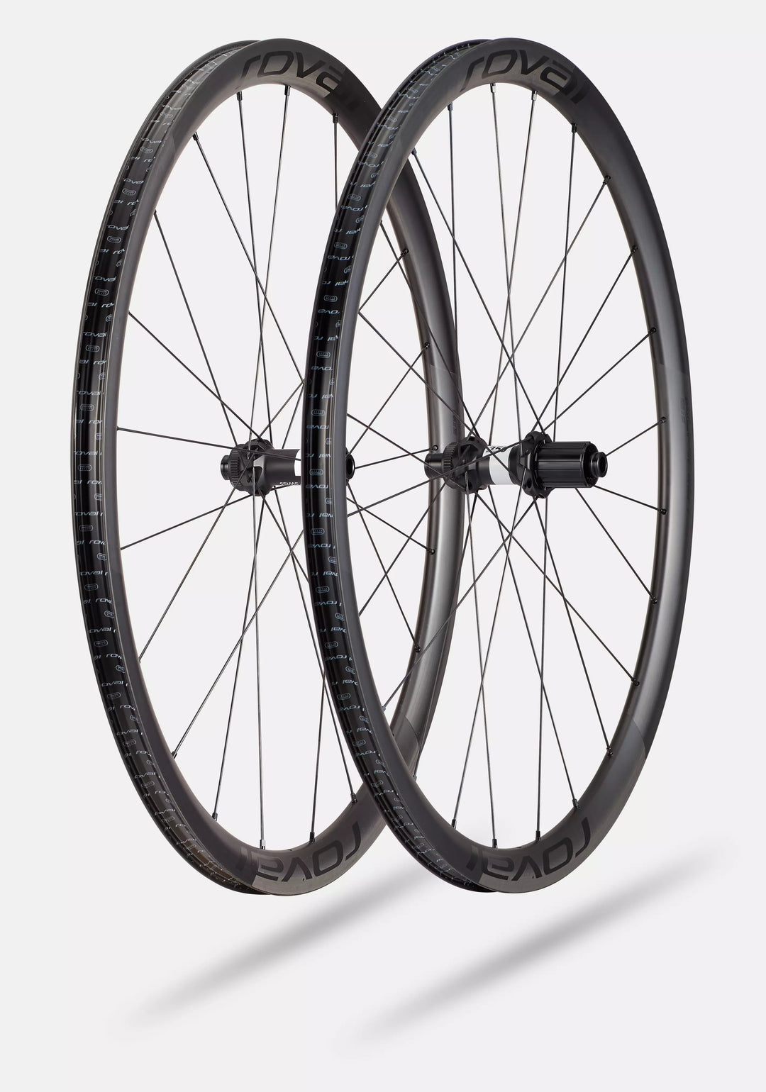 Roval Alpinist CL II carbon clincher wheel in Satin Carbon/Satin Black, view 1