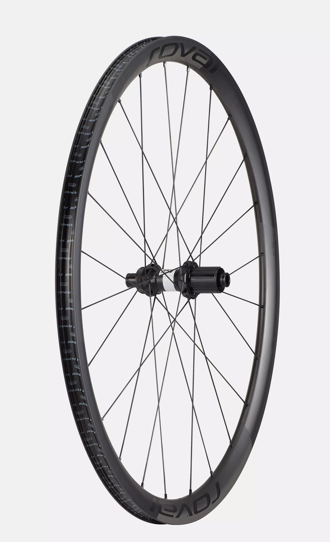 Roval Alpinist CL II carbon clincher wheel in Satin Carbon/Satin Black, view 5