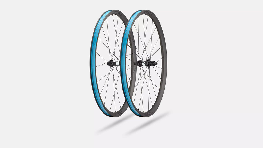 Roval Terra CL III carbon gravel wheel in Satin Carbon/Satin Black