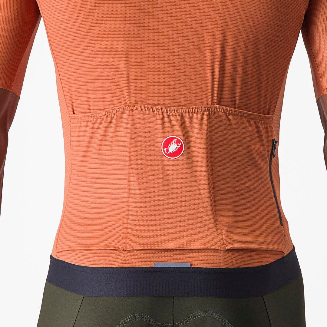 CASTELLI Espresso Jersey - Mocha/Dark Grey