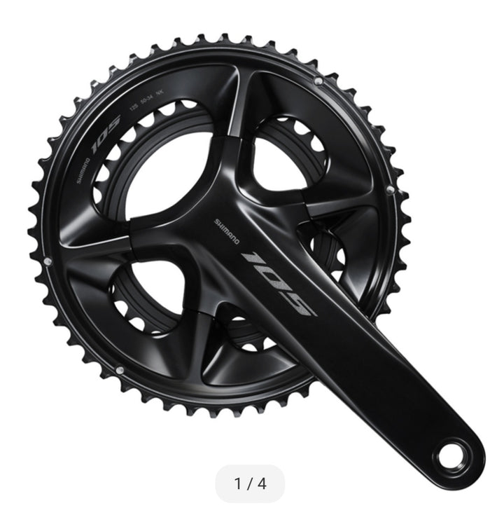 SHIMANO 105 HOLLOWTECH II Crankset 2x12-speed FC-R7100