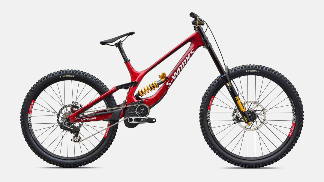 S-Works Demo 11 LTD Built for Legends Gloss Red Tint Carbon