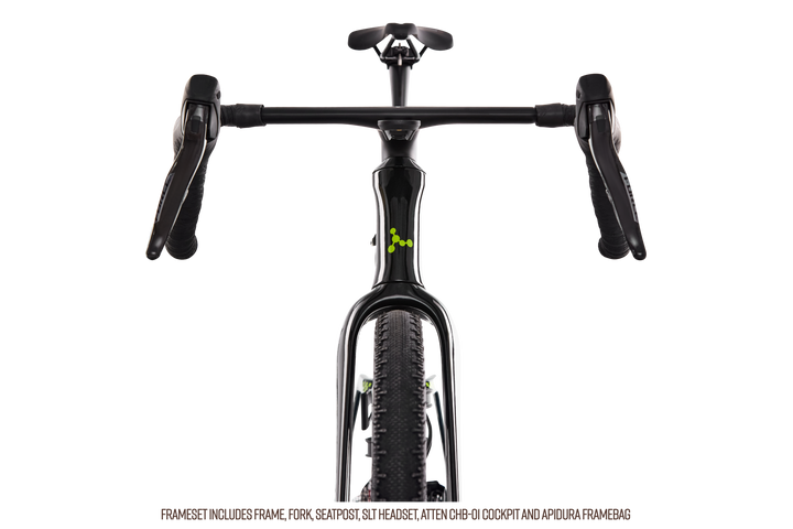 Argon 18 Anti Matter, Sea Foam / Neon, front view
