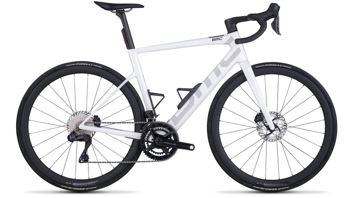 BMC Teammachine 01 AMP TWO e-road bike in Metallic White, view 1 of 5