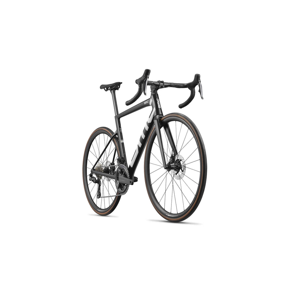 BMC Teammachine SLR One Ultegra Di2 road bike in Black, side profile