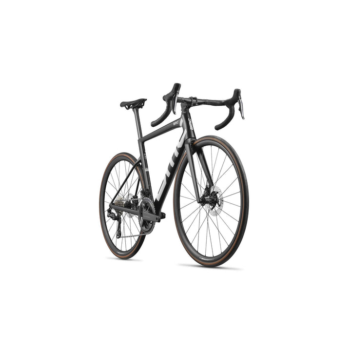 BMC Teammachine SLR One Ultegra Di2 road bike in Black, side profile