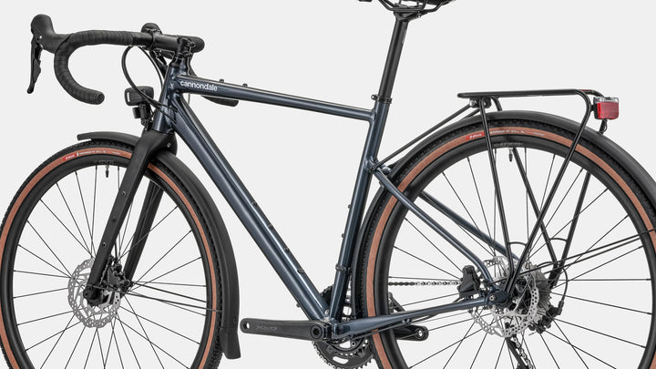Cannondale Topstone EQ gravel bike in Tungsten Blue, view 5 of 7