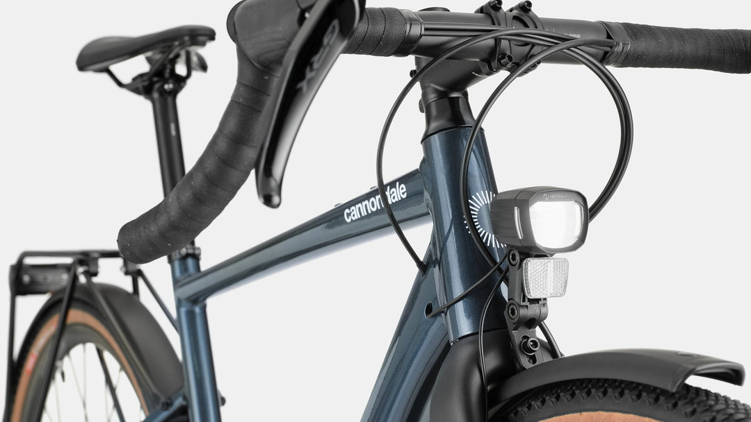 Cannondale Topstone EQ gravel bike in Tungsten Blue, view 7 of 7