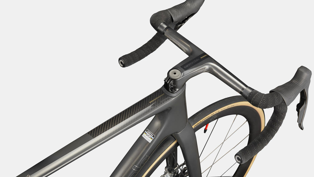 Cannondale SuperSix EVO SL LAB71 road bike in Raw, view 3 of 7