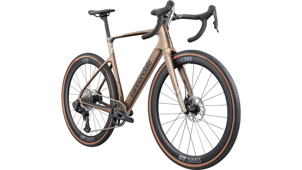Cannondale SuperX 3 gravel race bike in Burnt Oxide, view 2 of 8