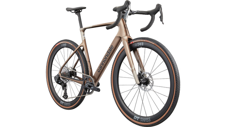 Cannondale SuperX 3 gravel race bike in Burnt Oxide, view 2 of 8