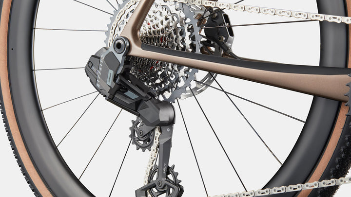 Cannondale SuperX 3 gravel race bike in Burnt Oxide, view 5 of 8