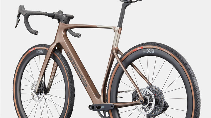 Cannondale SuperX 3 gravel race bike in Burnt Oxide, view 6 of 8