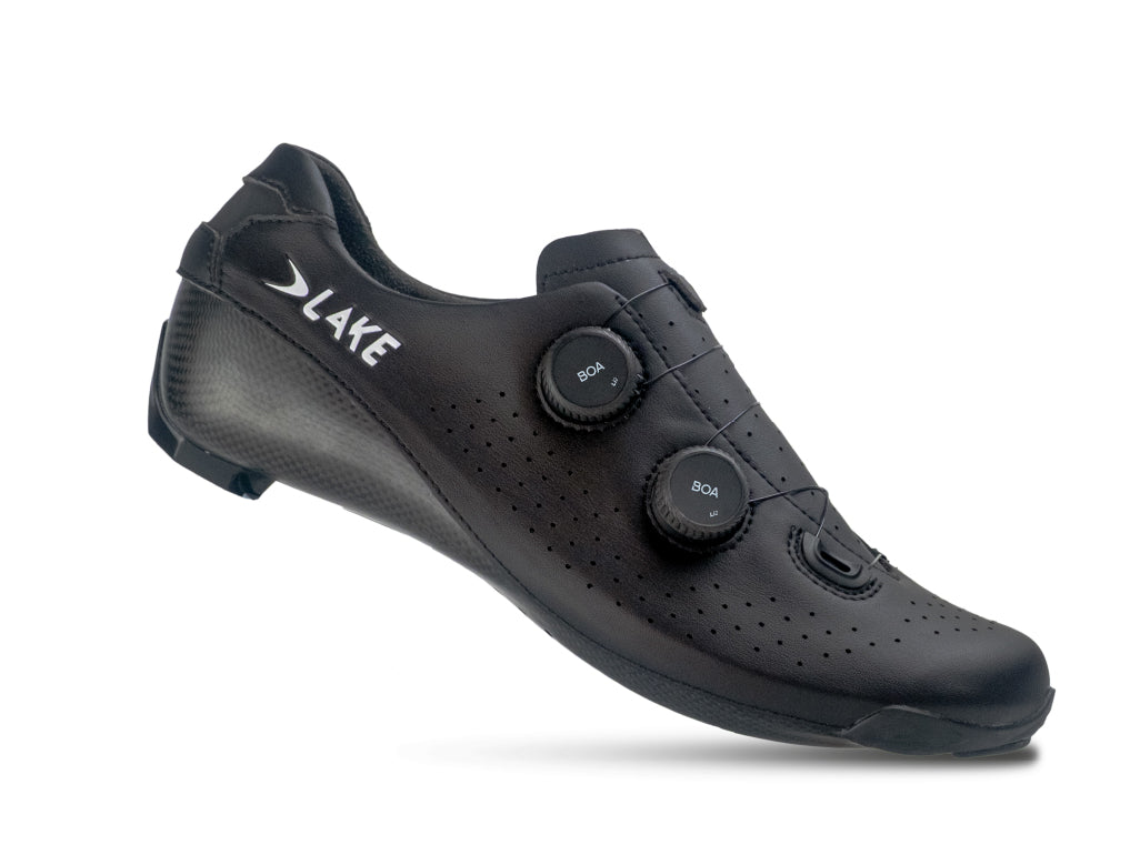 Lake CX400 Cycling Shoe - Black/White