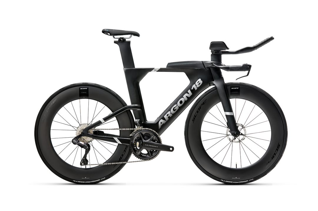 Argon 18 E119 Tri+ Disc, Constellation Black, Shimano Ultegra Di2