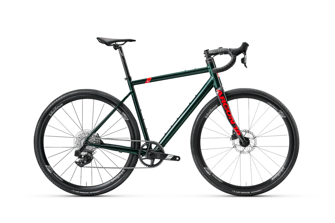 Argon 18 Grey Matter, Tundra Green Gloss, SRAM APEX AXS XPLR