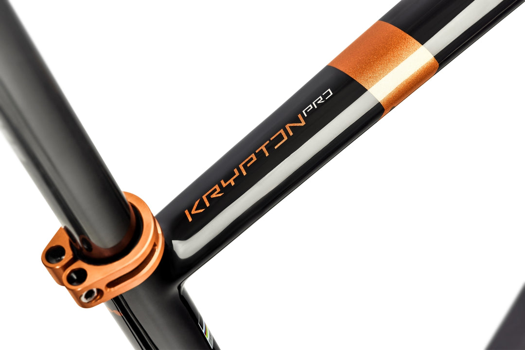 Argon 18 Krypton Pro, Crystal Black / Copper Gloss, frame detail