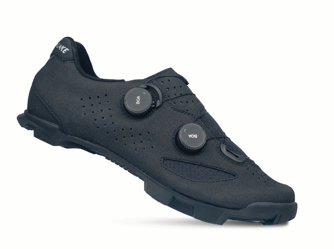 Lake MX239 Gravel Shoe - Helcor Black/Black