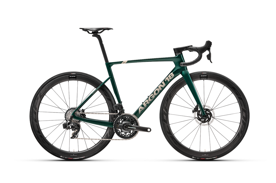 Argon 18 Sum, British Racing Green, SRAM Force AXS