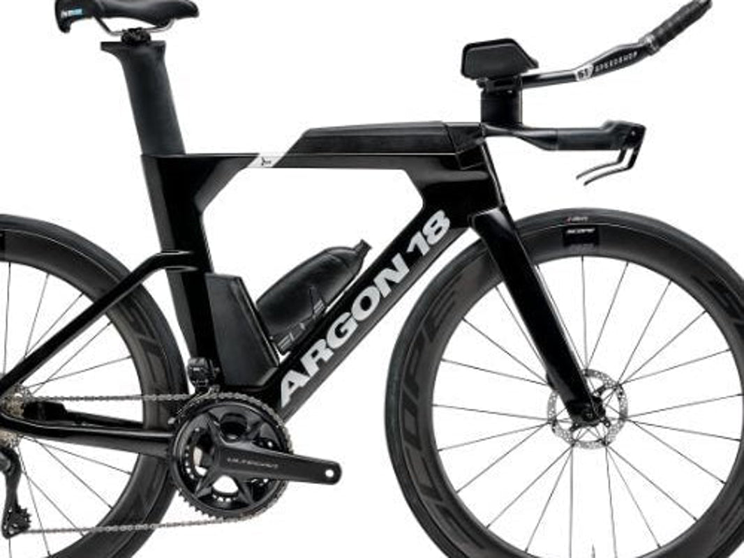 Argon 18 E-117 frame showing the dialled-in fit adjustment