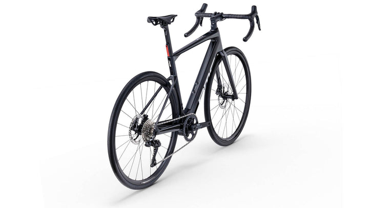 BMC Roadmachine 01 AMP ONE e-road bike in Black Carbon, view 3 of 5