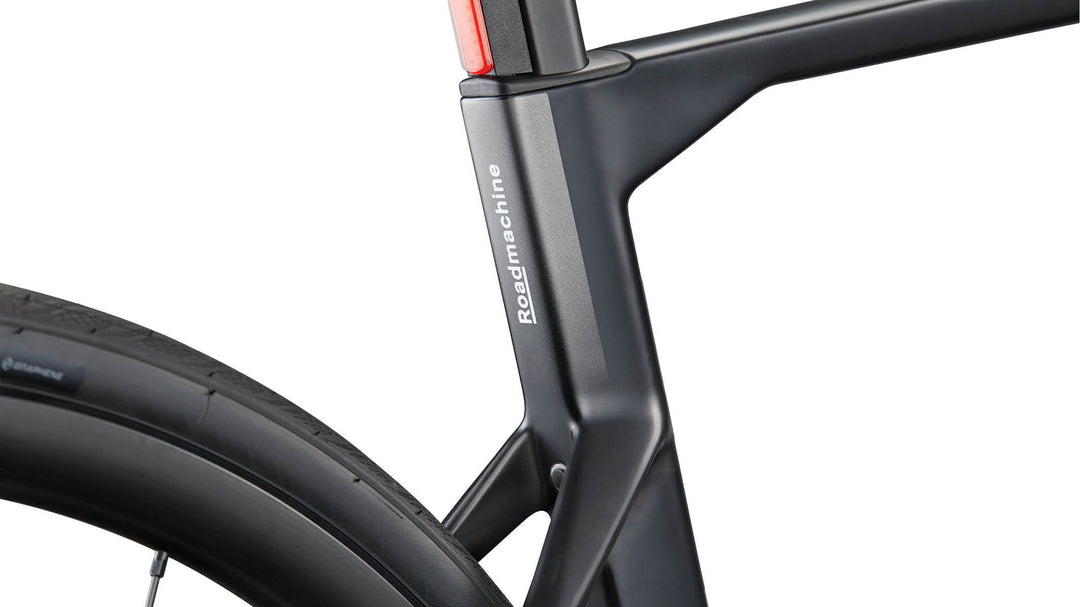 BMC Roadmachine ONE road bike in Black Carbon, view 5 of 5