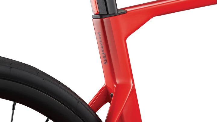 BMC Roadmachine THREE road bike in Vibrant Red, view 5 of 5