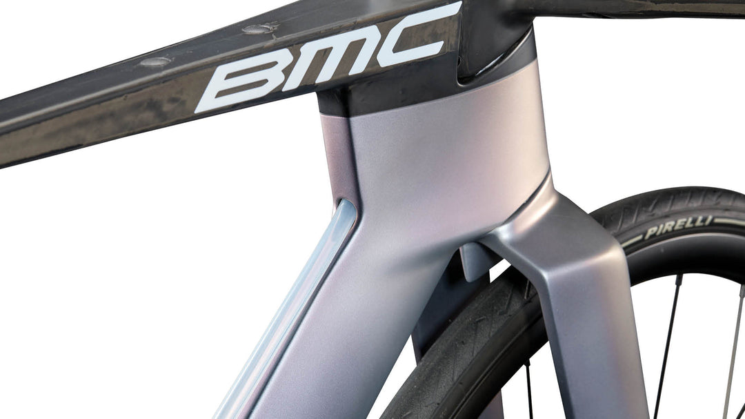 BMC Speedmachine 01 THREE time trial bike in Carbon / Chameleon Silver, view 5 of 5