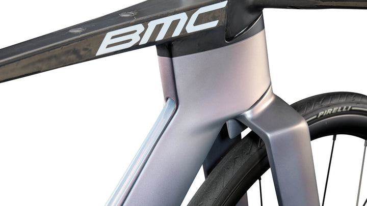 BMC Speedmachine 01 THREE time trial bike in Carbon / Chameleon Silver, view 5 of 5