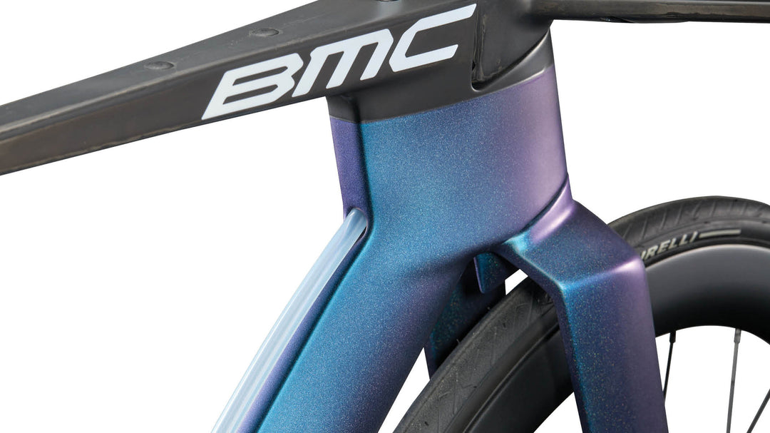 BMC Speedmachine 01 TWO time trial bike in Carbon Emperor Iridescent, view 5 of 5