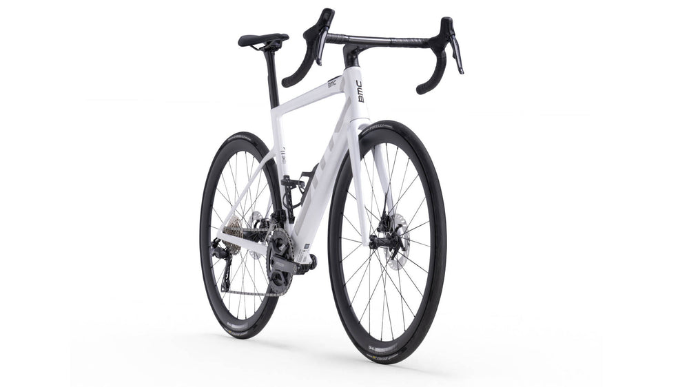 BMC Teammachine 01 AMP TWO e-road bike in Metallic White, view 2 of 5