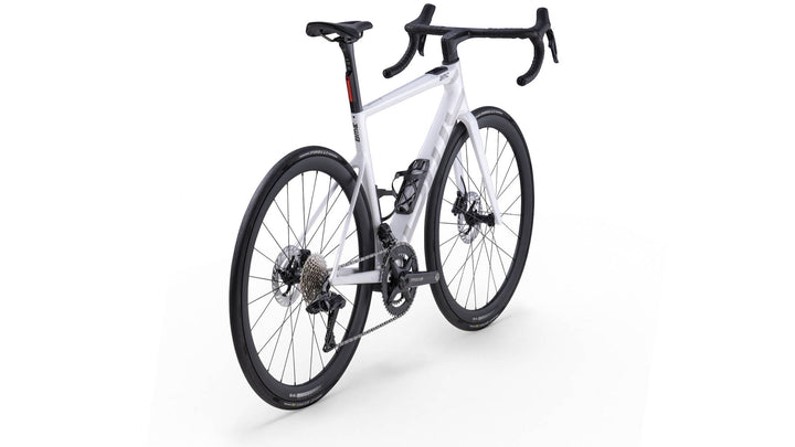 BMC Teammachine 01 AMP TWO e-road bike in Metallic White, view 3 of 5