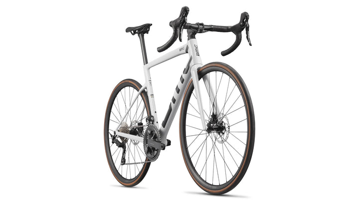 BMC Teammachine SLR THREE road bike in Cool White, view 2 of 5