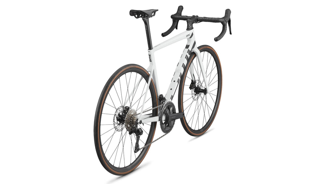 BMC Teammachine SLR THREE road bike in Cool White, view 3 of 5