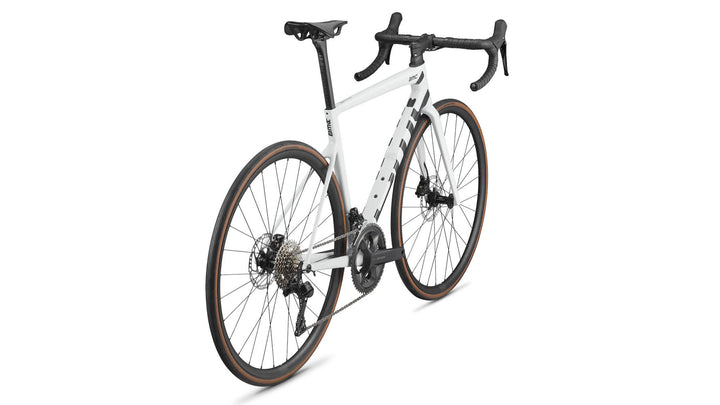BMC Teammachine SLR THREE road bike in Cool White, view 3 of 5