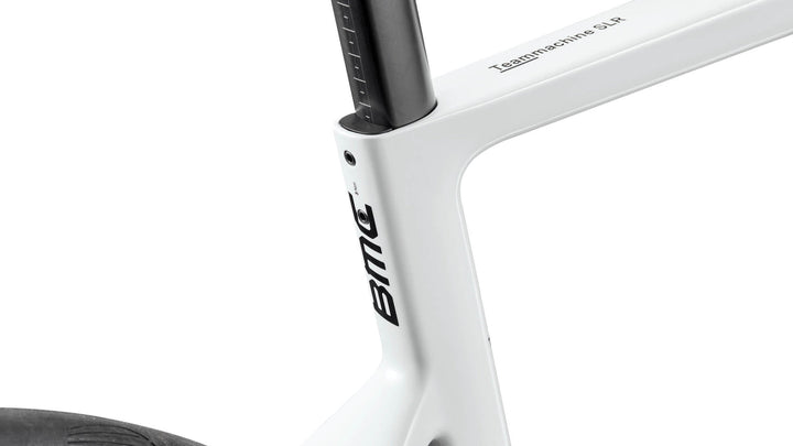 BMC Teammachine SLR THREE road bike in Cool White, view 5 of 5