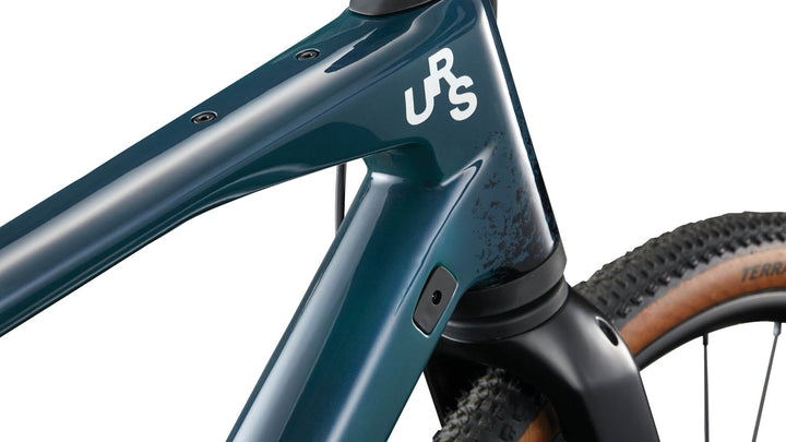 BMC URS 01 LT ONE gravel bike in Haze Carbon / Black, view 4 of 5