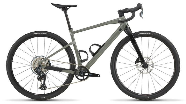 BMC URS ONE gravel bike in Sage Green, view 1 of 5