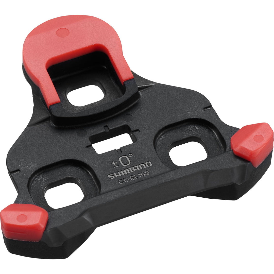 Shimano SPD-SLR CL-SL100 cleats - Red, 0 degree fixed